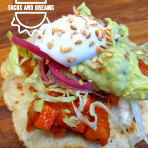 Chickpea taco